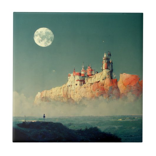 オフショア城塞ファンタジーSci-Fi タイル (正面)