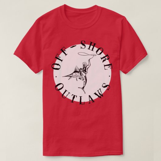 オフショア外法ステッカー Tシャツ (デザイン正面)