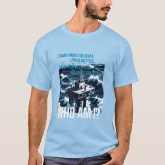 オフショア油リグ労働者 Tシャツ