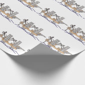 オフショア油リグ ラッピングペーパー (角)