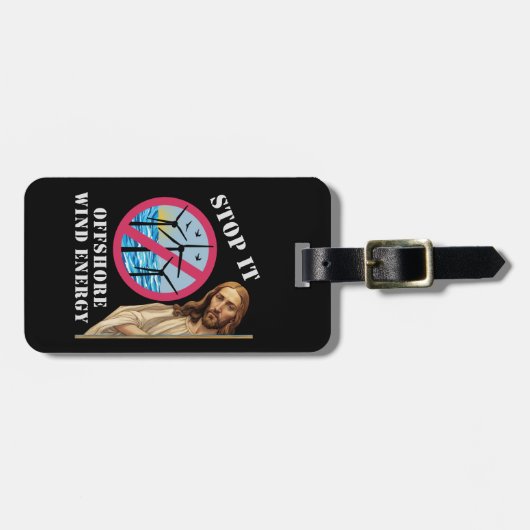 オフショア風エネルストップギーitイエス ラゲッジタグ (正面横)