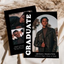 オフセットアーチブラック4フォト卒業