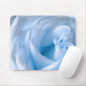 オフセットDewyブルーバラマウスパッド マウスパッド (マウス)