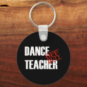 オフデューティダンス先生ダーク キーホルダー (正面)