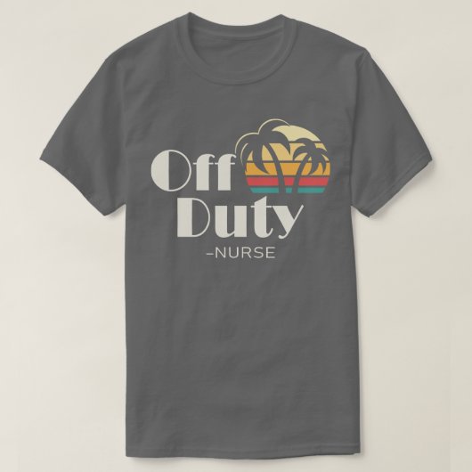 オフデューティナース Tシャツ (デザイン正面)