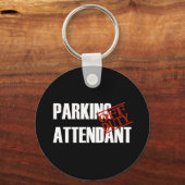 オフデューティパーキング付き添い人ダーク キーホルダー (正面)