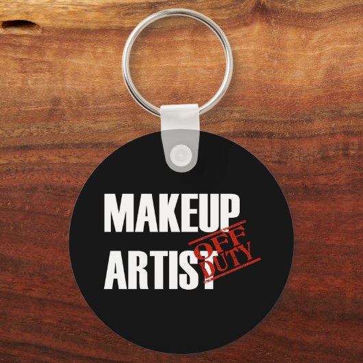 オフデューティメイクアップアーティストダーク キーホルダー (正面)
