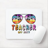 オフデューティレインボーサングルパームビーチエンドオブスクール マウスパッド (マウス)