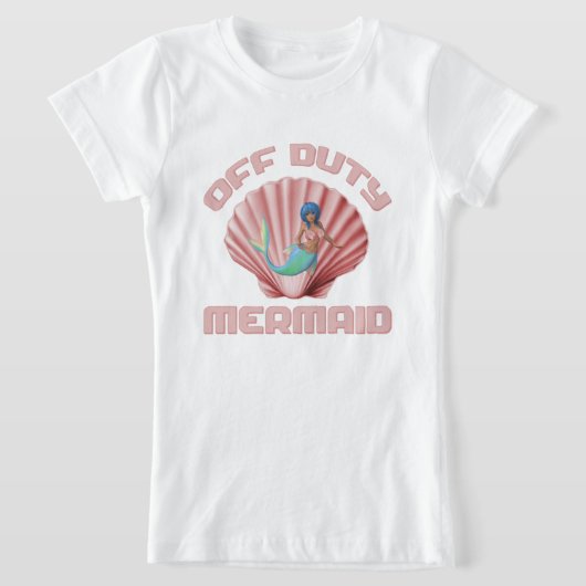オフデューティーマーメイド Tシャツ (レイダウン)