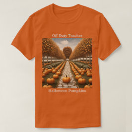 オフデューティ先生ハロウィンカボンプキンスTシャツ Tシャツ