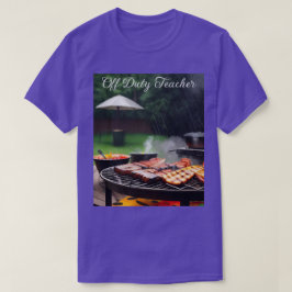オフデューティ先生バーベキューTシャツ Tシャツ