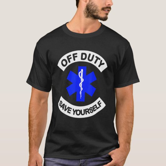 オフデューティ救アエント Tシャツ (正面)