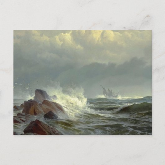 オフノーマンの災いエドワード・モラン ポストカード (正面)