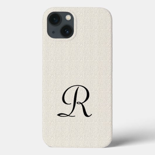 オフフェイクホワイトバ素朴ーラップモノグラム Case-Mate iPhoneケース (裏面)