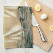 オフブレントンズリーフ キッチンタオル (四つ折り)