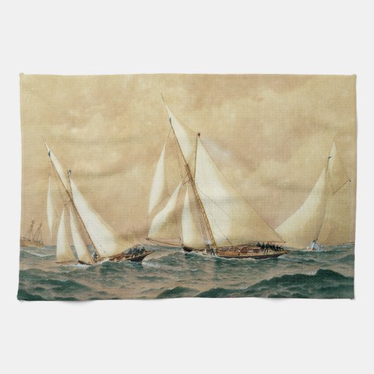 オフブレントンズリーフ キッチンタオル (横)