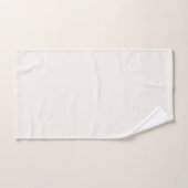 オフホワイト、ミルクホワイト、暖かいホワイト バスタオルセット (ハンドタオル)