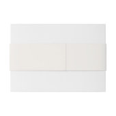 オフホワイト、ミルクホワイト、暖かいホワイト 招待状ベリーバンド (裏面例)