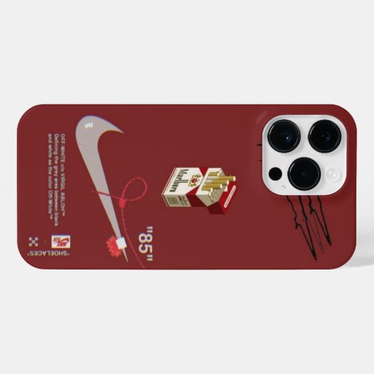 オフホワイト iPhoneケース (裏面横)