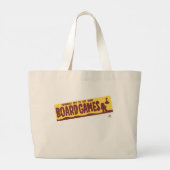 オフボーディングムズヴィンテージ旅行おもしろいスタイル ラージトートバッグ (裏面)