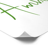 オフマーケットの花嫁シャワー招待状 ポスター (角)