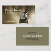 オフモダンィス清掃会社 名刺 (正面/裏面)