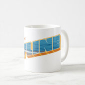 オフラインからの挨拶 コーヒーマグカップ (正面右)