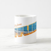 オフラインからの挨拶 コーヒーマグカップ (中央)