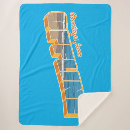 オフラインからの挨拶 シェルパブランケット