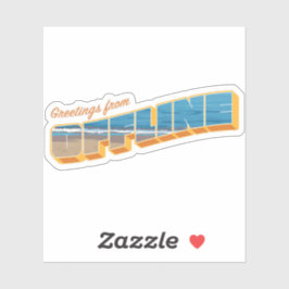 オフラインからの挨拶 シール