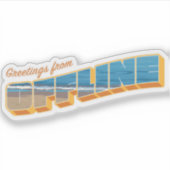 オフラインからの挨拶 シール (正面)