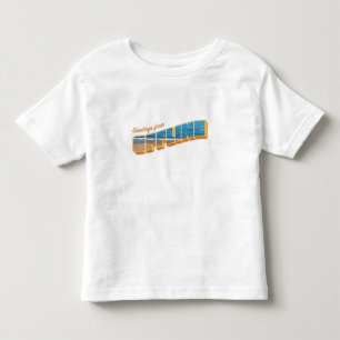 オフラインからの挨拶 トドラーTシャツ