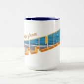 オフラインからの挨拶 マグカップ (中央)