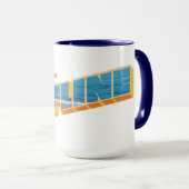 オフラインからの挨拶 マグカップ (正面右)