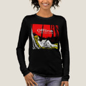 オフラインこそ贅沢 トライブレンドTシャツ (正面)