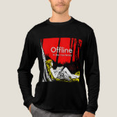 オフラインこそ贅沢 トライブレンドＴシャツ (正面)