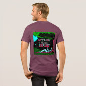 オフラインこそ贅沢 トライブレンドTシャツ (フル背面)