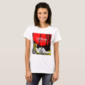 オフラインこそ贅沢 Tシャツ (正面フル)