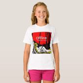 オフラインこそ贅沢 Tシャツ (正面フル)