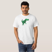 オフラインの恐竜Tシャツ 面白いデザイン Tシャツ (正面フル)