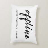 オフラインは新しい安心感 アクセントクッション (裏面(縦))