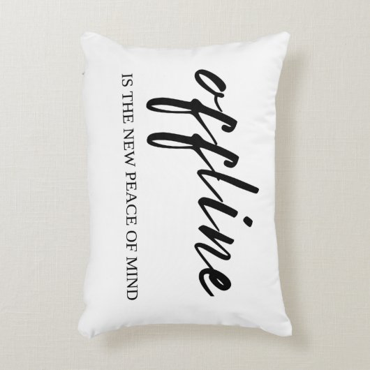 オフラインは新しい安心感 アクセントクッション (正面(垂直))