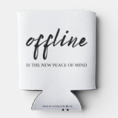 オフラインは新しい安心 缶クーラー (裏面)