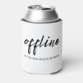 オフラインは新しい安心 缶クーラー (缶裏面)