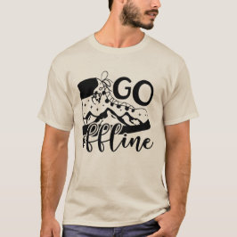 オフラインへ Tシャツ