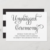 オフライン式場案内看板 招待状 (正面/裏面)