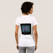 オフライン モード - リラックス ストリートウェア Tシャツ (裏面フル)