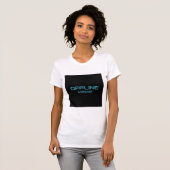 オフライン モード - リラックス ストリートウェア Tシャツ (正面フル)