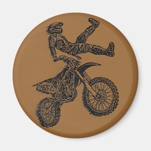 オフロードのモト マグネット (正面)