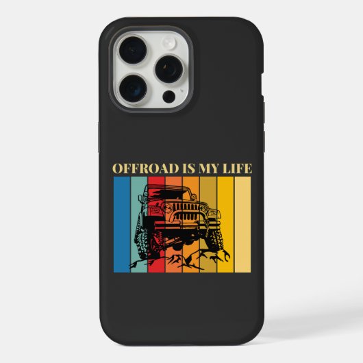 オフロードは私の人生 iPhoneケース (裏面)